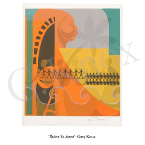 Giclee Print "Return To Source" by Gary Knox, Unmatted
